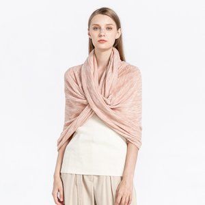 Knitting craft fashion versatile shawl